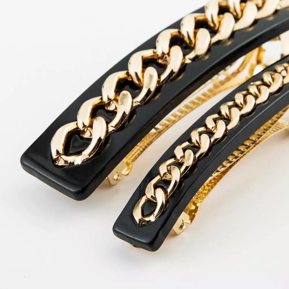 Chain metal hair clips accessories - Picture 4 of 5